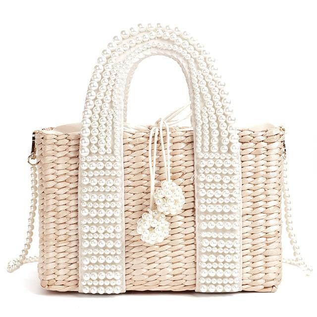 Solène Luxury Straw Handbag - Loyal Boutique