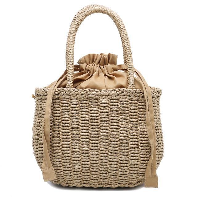 Loretta Straw Handbag - Loyal Boutique